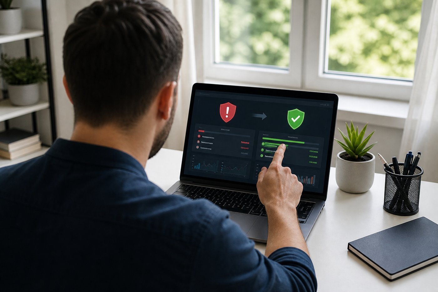 Nettoyage virus et malware sur PC à Roanne